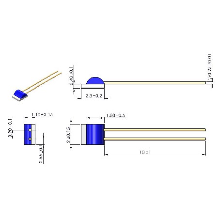 PTFC101B1G0溫度傳感器 B級